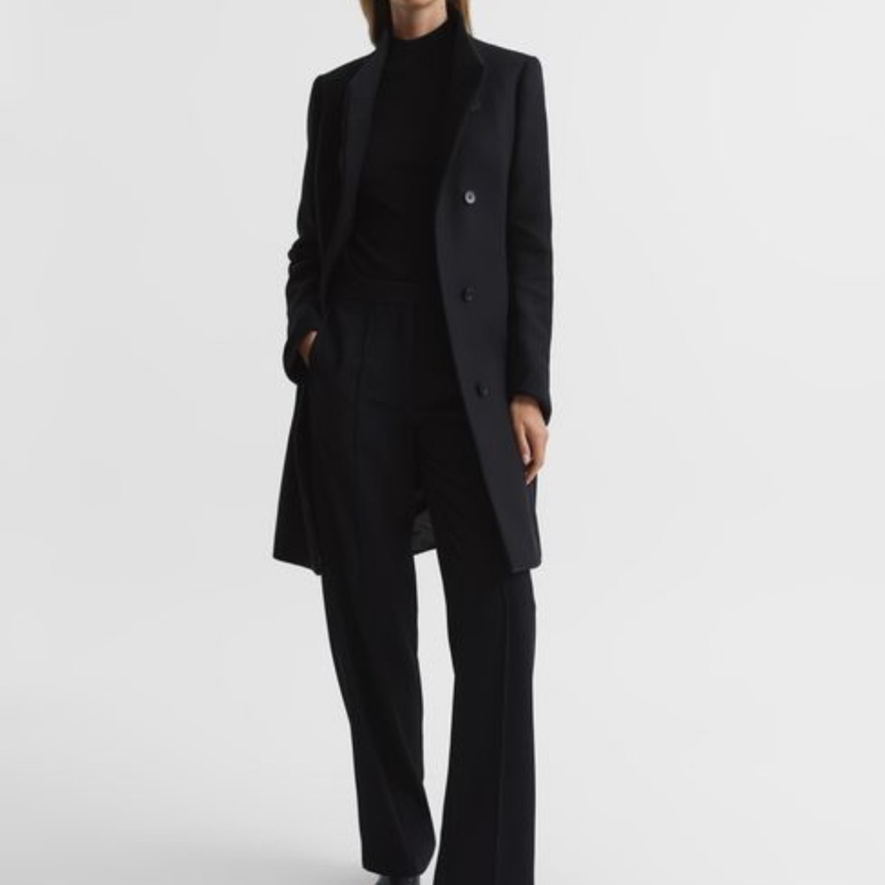 REISS - MIA
WOOL-BLEND MID LENGTH COAT